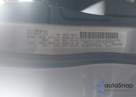 2018 Jeep Grand Cherokee Limited 4X4 из США, поврежденный, VIN 1C4RJFBG4JC418885